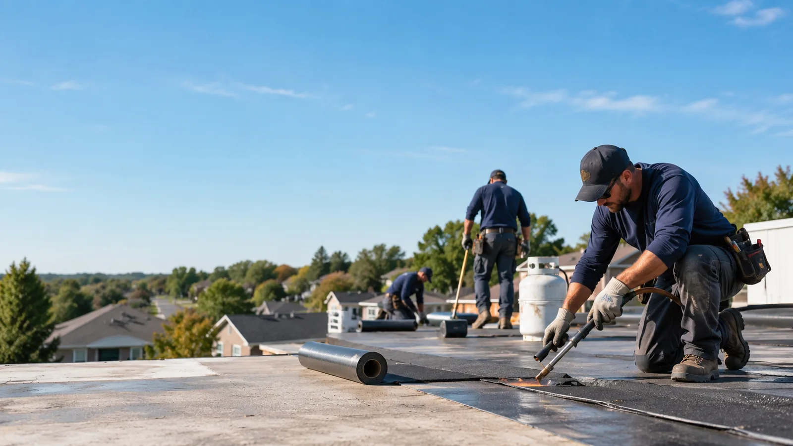 Flat Roof Leak Repair providers in Lyndon, IL